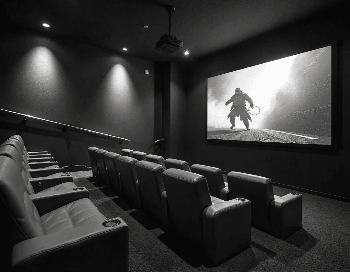 Intimate movie theatre